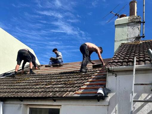 Kings Lynn Roofing Services 15 This is a photo of a roof being repaired in King's Lynn. Installation carried out by King's Lynn Roofing Services