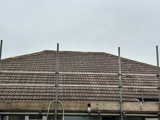 Kings Lynn Roofing Services 4 This is a photo of a roof being installed in Attleborough. Installation carried out by Attleborough Roofing Services
