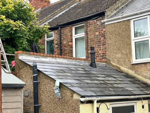 Kings Lynn Roofing Services 7 This is a photo of a roof installed in King's Lynn. Installation carried out by King's Lynn Roofing Services